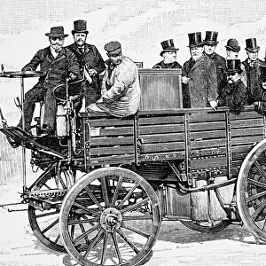 Serpollet steam wagon 1887