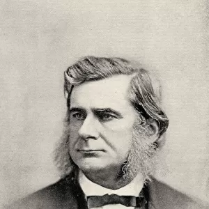 Thomas Henry Huxley, 1825-1895. English Physiologist, Anatomist, Zoologist, Anthropologist, Agnostic And Educator. From The Book The International Library Of Famous Literature. Published In London 1900. Volume Xviii