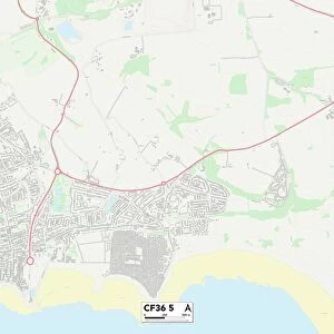 Bridgend CF36 5 Map