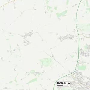 East Riding of Yorkshire HU16 5 Map