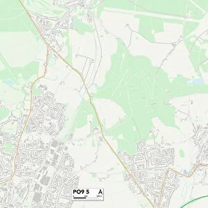 Hampshire PO9 5 Map