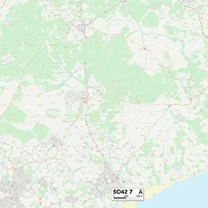 New Forest SO42 7 Map