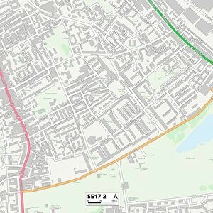 Southwark SE17 2 Map