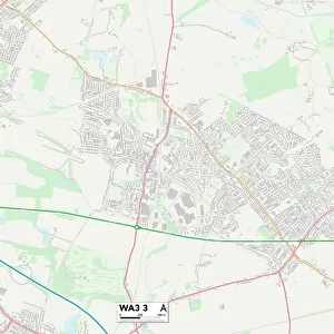 Wigan WA3 3 Map