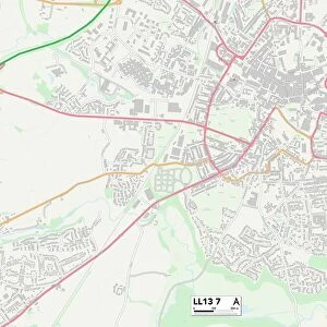 Wrexham LL13 7 Map