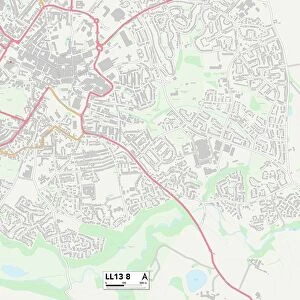 Wrexham LL13 8 Map