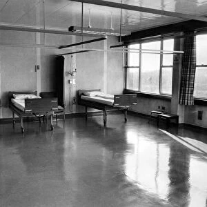 Empty beds in an empty ward at Walsgrave Hospital. Coventry, West Midlands