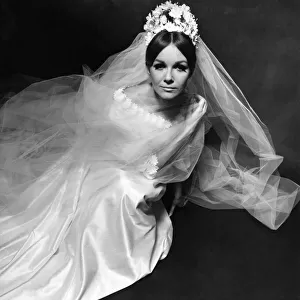 Bridal Wedding Fashion 1960s. P006414