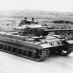 The Centurion was the primary British army main battle tank of the post-Second World War
