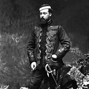 King Edward VII pictured in about 1875 when he was the Prince of Wales
