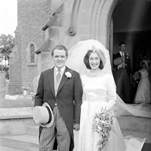 Mr Barry Charles Claridge & Miss Caroline Marie Deeley pictured on their wedding day at