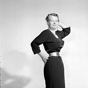 Mrs Grainger with her amazing 13"waist Circa 1960