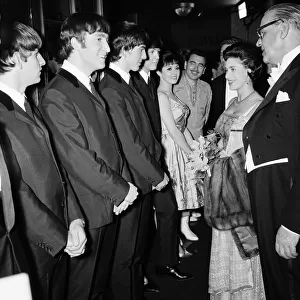 The Royal Variety Performance 4th November 1963 Princess Margaret is