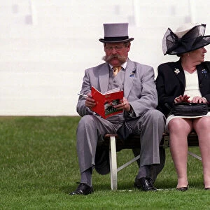 Race Goers At Epsom Derby
