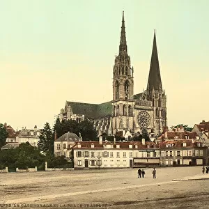 The Cathedral of Notre Dame, in Chartres
