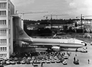 Transport Prints: Airbus-A300-Concorde