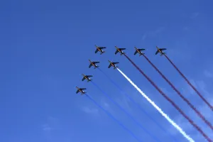 France Prints: Alphajets of the French Air Force Acrobatic Patrol