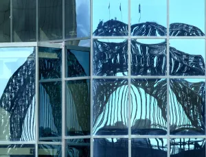 Sydney Prints: Australia-Bridge-Reflection