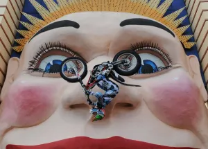 Australia Prints: Australia-Entertainment-Motocross-Luna Park