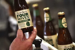 <b class=qtipBold><figcaption>Australia-Lifestyle-Beer</figcaption></b><br>Bottles of James Squire on the production line at the Malt Shovel Brewery in Sydney where the popular boutique beer label is produced. The changing beer tastes of Australians, known for their love of a "cold one", mean they are now looking to embrace more diverse flavours in their brews from beetroot to liquorice, says brewmaster Chuck Hahn. AFP PHOTO/William WEST / AFP PHOTO / WILLIAM WEST<br><em>© Copyright Agence France-Presse (AFP) - All Rights Reserved</em> Australia-Lifestyle-Beer