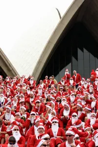 Christmas - Xmas Prints: Australia-Society-Christmas-Santas