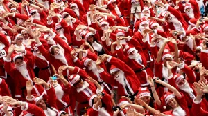 Christmas - Xmas Prints: Australia-Society-Christmas-Santas