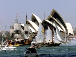 Race Prints: Australia-Tall Ships
