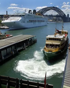 Sydney Prints: Australia-Tourism-Ship-Adonia