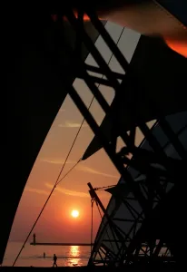 Black Sea Sunset Fishing Black Sea Sunset Fishing