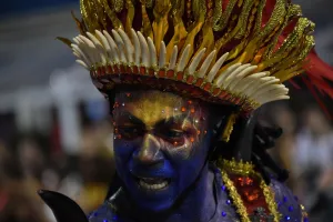 Portrait Prints: Brazil-Carnival-Sao Paulo-Vai-Vai
