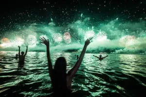 Brazil-New Year Celebration-Copacabana