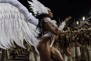 Ecuador, South America Prints: Brazil-Rio-Carnival-Mangueira