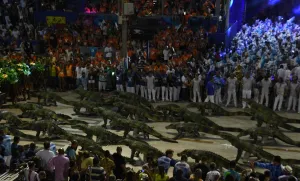Ecuador, South America Prints: Brazil-Rio-Carnival-Portela