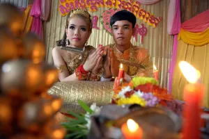 Couple Prints: Cambodia-Theme-Love