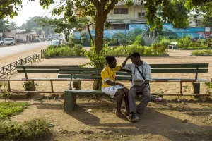 Images Dated 2014: Centrafrica-Theme-Love-Unrest-Daily Life