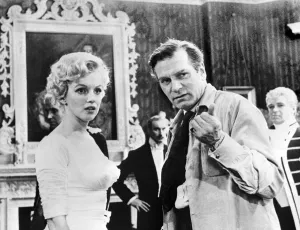 Director Laurence Olivier Directs Marilyn Monroe Director Laurence Olivier Directs Marilyn Monroe