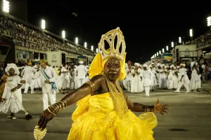 Ecuador, South America Prints: Douniamag-Brazil-Rio-Carnival-Preparations