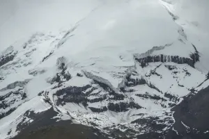 Ecuador, South America Prints: Ecuador-Water-Glacier-Melting-Ice-Nature