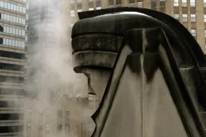 Statue Prints: Exchange Place Steam Lower Manhattan
