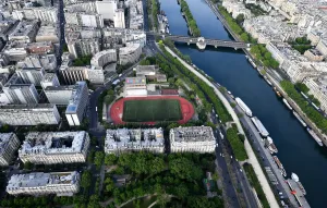 Stadium Prints: Fbl-France-Pitch-Landscape