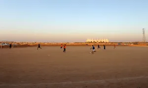 Lifestyle Prints: Fbl-Saudi-Pitch-Landscape