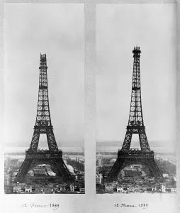 Eiffel Tower Prints: Fra-Eiffel Tower-Building