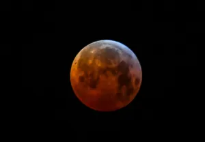 AFP Instagram Collection Prints: France-Eclipse-Moon