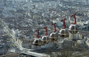 France-Grenoble- Cable Car France-Grenoble- Cable Car