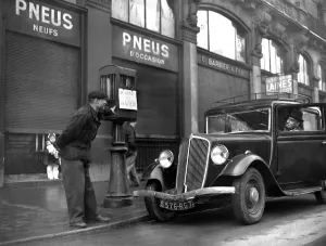 France-Greves-1947-Pompiste France-Greves-1947-Pompiste