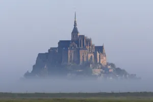 <b class=qtipBold><figcaption>France-Le-Mont-Saint-Michel</figcaption></b><br>A general view shows Le Mont-Saint-Michel, northwestern France on April 23, 2017. / AFP PHOTO / CHARLY TRIBALLEAU<br><em>© Copyright Agence France-Presse (AFP) - All Rights Reserved</em> France-Le-Mont-Saint-Michel