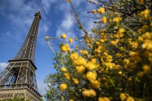 Eiffel Tower Prints: France-Monument-Weather-Spring-Feature