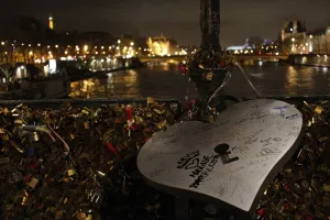 Images Dated 2014: France-Paris-Bridge-Love-Locks