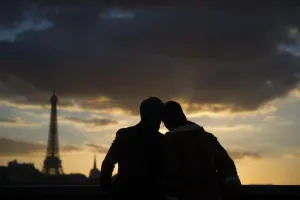 Eiffel Tower Prints: France-Paris-Feature-Love-Theme