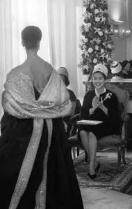 Fashion Prints: France-Thailand-Diplomacy-Queen